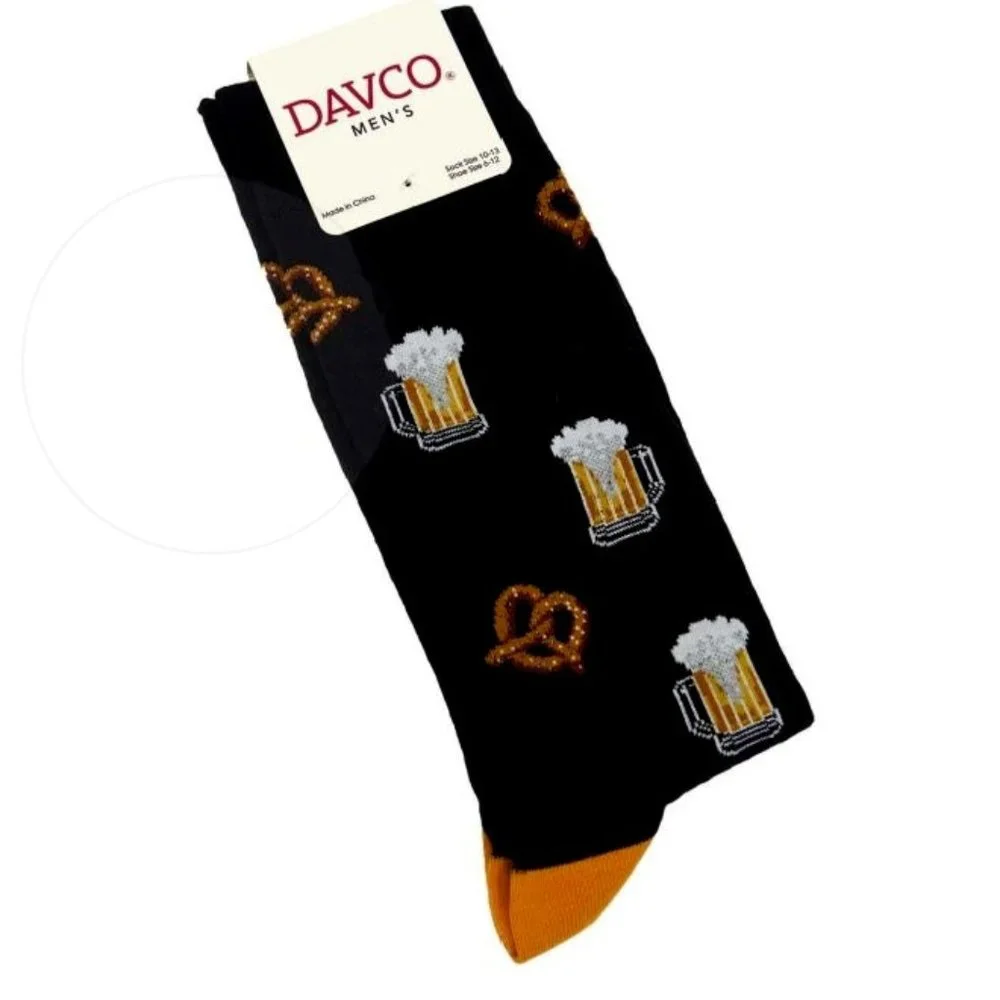 Davco "Beer and Pretzel" socks - Picture 1 of 1